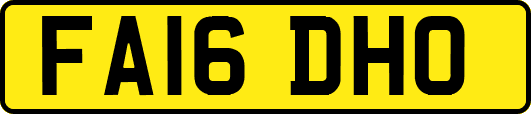 FA16DHO