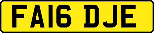 FA16DJE
