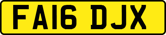 FA16DJX