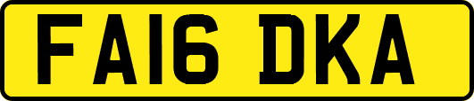 FA16DKA