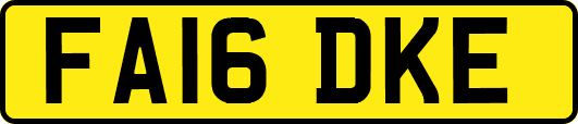 FA16DKE