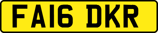 FA16DKR