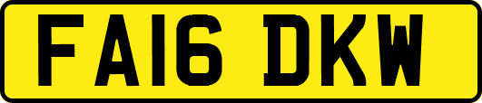 FA16DKW