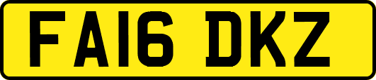 FA16DKZ