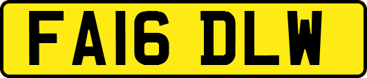 FA16DLW