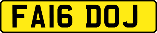 FA16DOJ