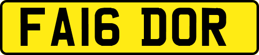 FA16DOR