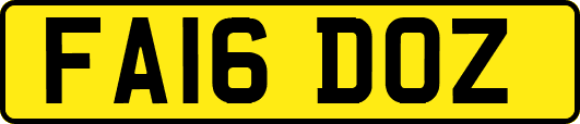 FA16DOZ