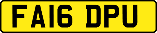 FA16DPU