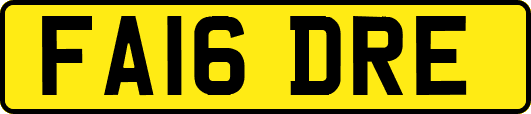 FA16DRE
