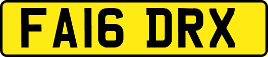 FA16DRX