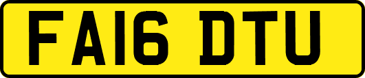 FA16DTU