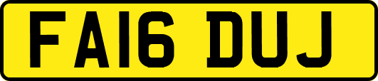 FA16DUJ