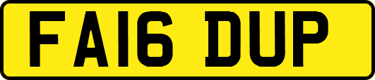 FA16DUP