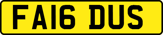 FA16DUS
