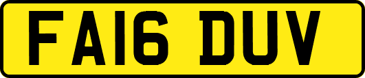 FA16DUV