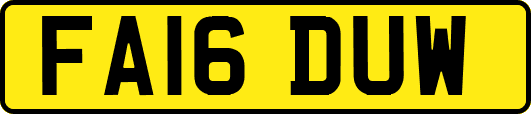 FA16DUW