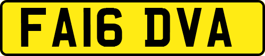 FA16DVA