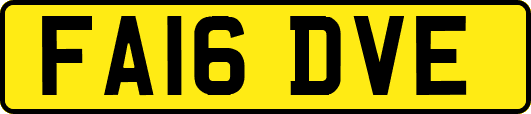 FA16DVE
