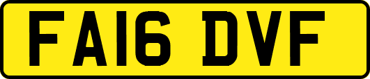 FA16DVF