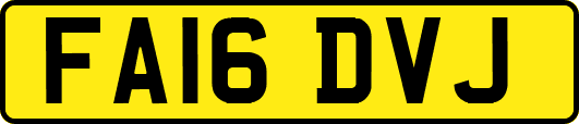 FA16DVJ