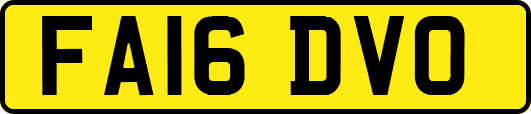 FA16DVO