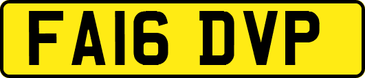 FA16DVP