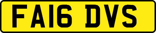 FA16DVS