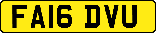 FA16DVU