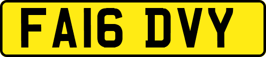 FA16DVY