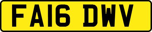 FA16DWV
