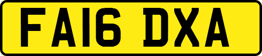 FA16DXA
