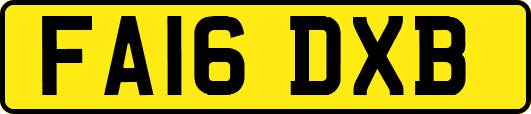 FA16DXB