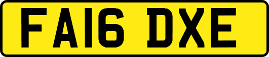 FA16DXE