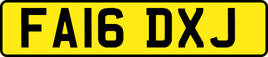 FA16DXJ