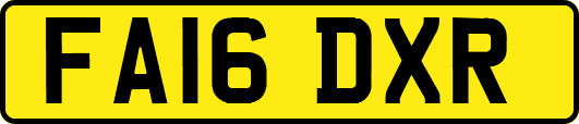 FA16DXR