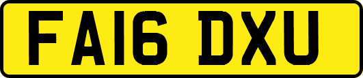 FA16DXU