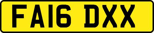 FA16DXX