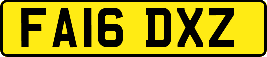 FA16DXZ