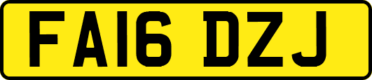 FA16DZJ