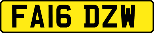 FA16DZW