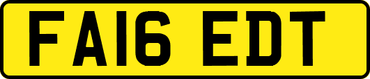 FA16EDT