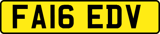 FA16EDV