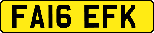 FA16EFK