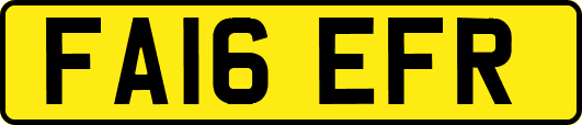 FA16EFR