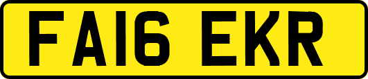 FA16EKR