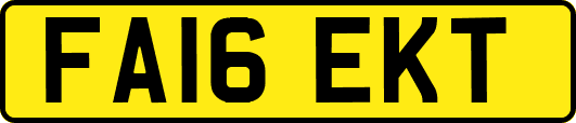 FA16EKT