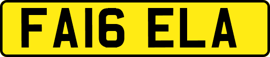 FA16ELA