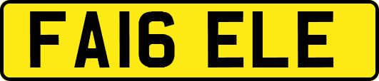 FA16ELE