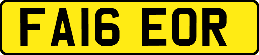 FA16EOR